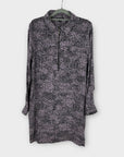 Whistles Kay Ripple Print Shift Dress - M (12)