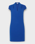 Whistles Paige V-Neck Crepe Dress - 12