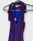 Whistles Peria Tiger Print Silk Dress - 8