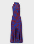Whistles Peria Tiger Print Silk Dress - 8