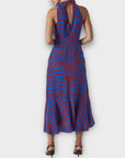 Whistles Peria Tiger Print Silk Dress - 8