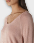 Whistles Sparkle Scoop Neck Knit - 10 (S)