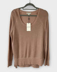 Whistles Sparkle Scoop Neck Knit - 10 (S)