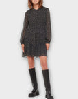 Whistles Speckled Polka Dot Dress - 12