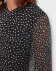 Whistles Speckled Polka Dot Dress - 12