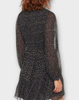 Whistles Speckled Polka Dot Dress - 12