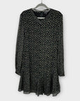 Whistles Speckled Polka Dot Dress - 12