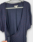 Whistles Spot Wrap Jersey Dress - 10
