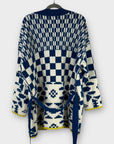 White Stuff Geo Mix Knit Cardigan - 12 (M)