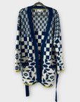 White Stuff Geo Mix Knit Cardigan - 12 (M)