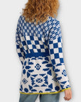 White Stuff Geo Mix Knit Cardigan - 12 (M)