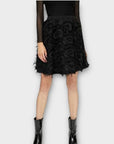YAS Feather Skirt - 6/8 (XS)