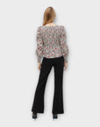 YAS Floral Tulia Smock Cotton Top - 6