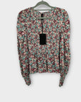 YAS Floral Tulia Smock Cotton Top - 6