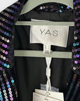YAS Sequin Longline Blazer - 8/10 (S)