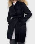 Zara Belted Coat - XS