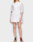 Zara Broderie Dress - XS