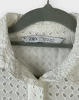 Zara Broderie Dress - XS