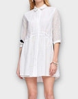 Zara Broderie Dress - XS