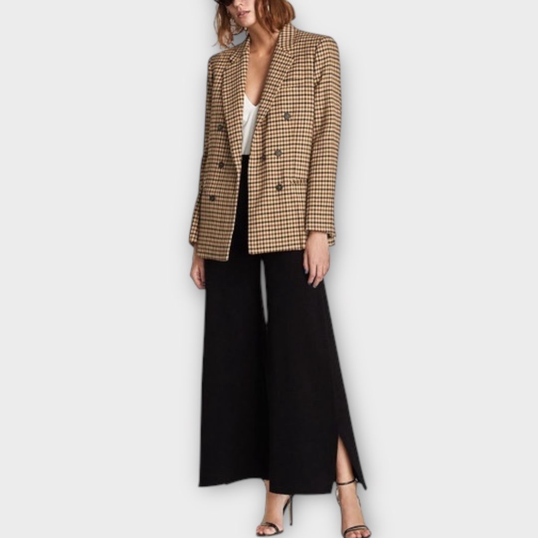 Zara Check Blazer - 8 (S)