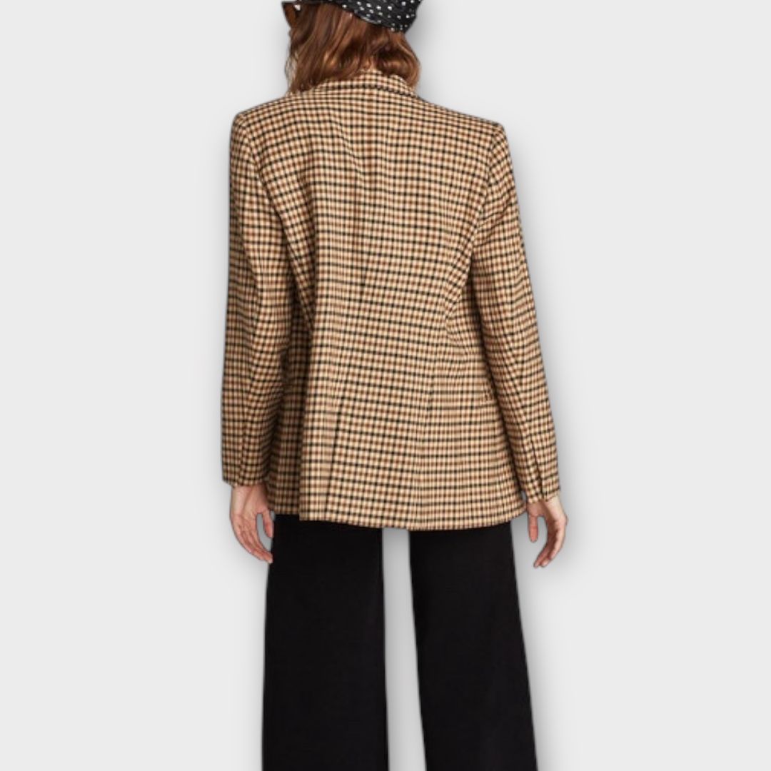 Zara Check Blazer - 8 (S)