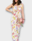 Zara Floral Maxi Dress - M