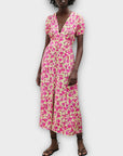 Zara Floral Midi Dress - XS