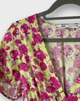 Zara Floral Midi Dress - XS