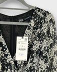 Zara Floral Mini Dress - 10 (M)
