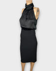 Zara Halter Neck Midi Dress - 8/10 (M)