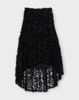 Zara Hi Low Textured Midi Skirt - S