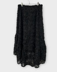 Zara Hi Low Textured Midi Skirt - S