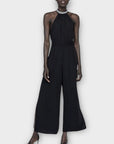Zara Jewel Aplique Halterneck Jumpsuit - 12 (L)