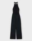 Zara Jewel Aplique Halterneck Jumpsuit - 12 (L)