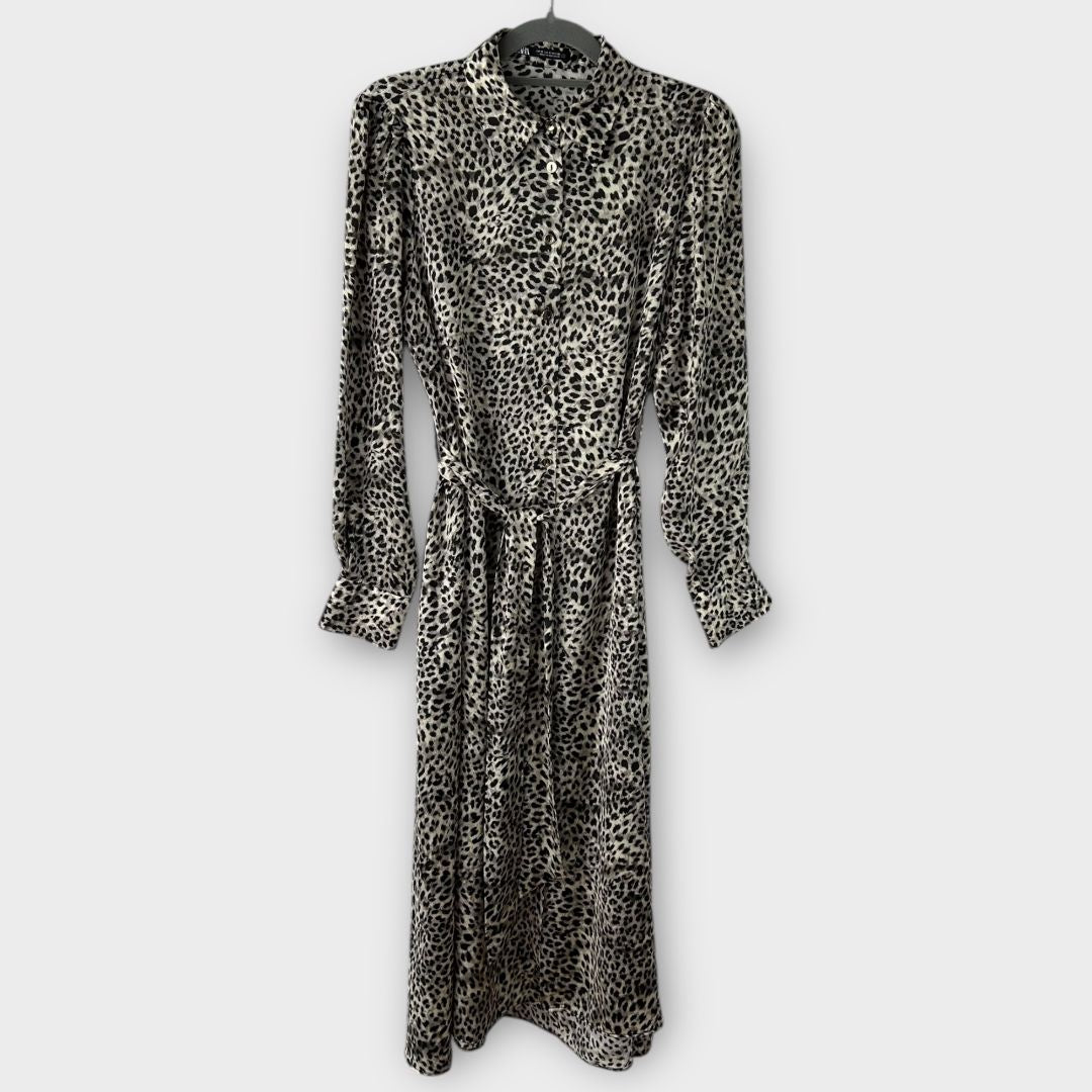 Zara Leopard Print Dress - S