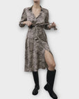 Zara Leopard Print Dress - S