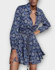 Zara Long Sleeve Cotton Mini Dress - S