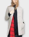 Zara Mohair Wool Blend Coat - S