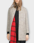 Zara Mohair Wool Blend Coat - S