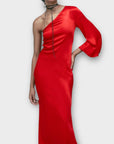 Zara One Shoulder Asymmetric Dress - M (10)