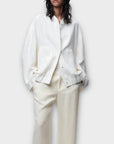 Zara Oversized Linen Blend Bomber Jacket - 14 (M)