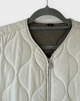 Zara Oversized Quilted Bomber Jacket - M