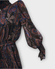 Zara Patterned Mini Dress - XS