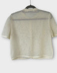 Zara Pointelle Knit Cardigan - 10 (M)