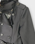 Zara Removable Hood Trench Coat - 8