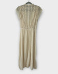Zara Ruffle Midi Dress - M