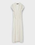 Zara Ruffle Midi Dress - M