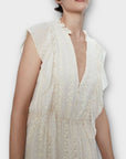 Zara Ruffle Midi Dress - M
