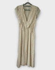 Zara Ruffle Midi Dress - M
