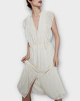 Zara Ruffle Midi Dress - M